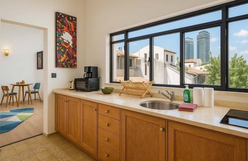 Neve Tzedek Apartment | New #Neve Tzedek Apt w. Rooftop | By SWEETYGUEST