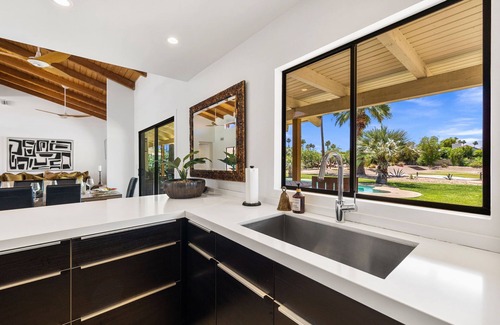 Palm Desert House | New Palm Desert Oasis! Pickleball, Putting Green, Bocce Ball, Pool & Jacuzzi!
