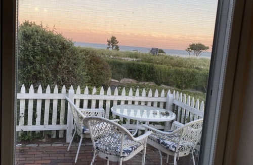 Mashpee Cottage | New Seabury cottage, stunning ocean views, steps to private beach in maushop
