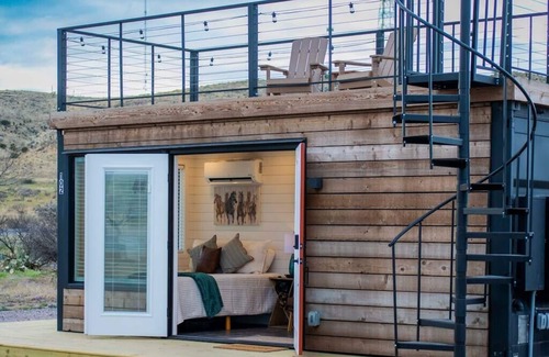 Alpine House | New! The Wild West Cozy Container Home