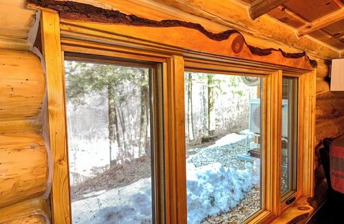 Free Soil Cabin | New to VRBO: Beautifully renovated genuine log cabin 2Bed 1bath on Sable River