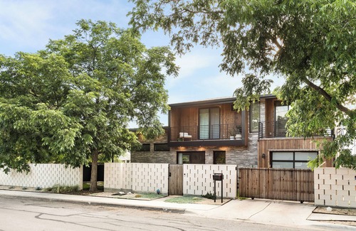 South Manchaca House | NEW Urban Oasis With Pool, High-End Finishes, & Privately Gated Property!
