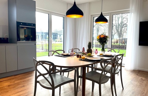 Muritz House | NEW! Vacation home TraumZeit 1 with sauna & garden - Traumzeit 1