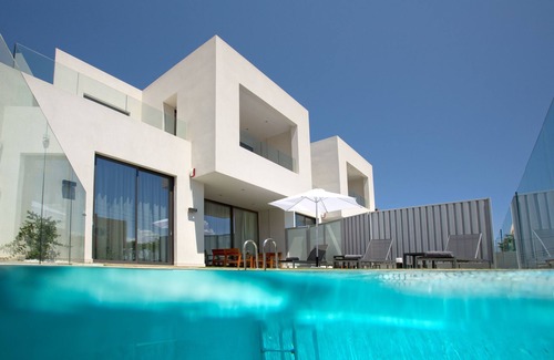Agia Villa | New VILLA STATHIS, 150 m from Sandy Beach