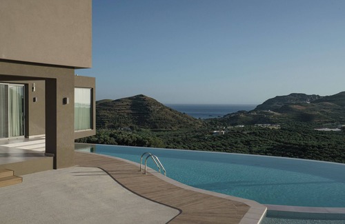 Agios Vasileios Villa | New Villa with Private Infinity Pool and Sunset Views in South Crete