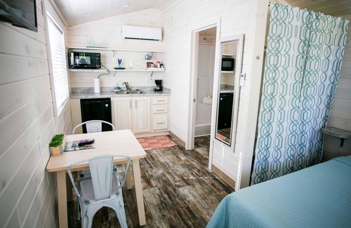 Steele Creek Cabin | New Waterfront Cabin On The Large Sundeck 1 Bedroom Cabin by Redawning