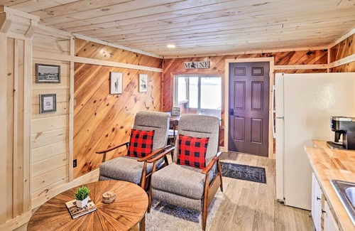 Northeast Somerset Apartment | NEW! Waterfront Studio Cabin w/ Private Fire Pit!