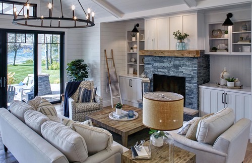 Indian River House | Newly built and beautifully updated home on Burt Lake!!!