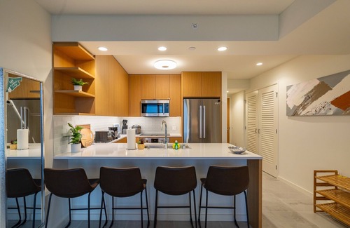 Ala Moana Condo | Newly Built at Sky Ala Moana 2 Bedroom! Great Oceanview! (SAW3508)