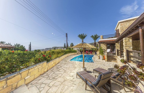 Peyia Town Villa | Newly Built Luxury Stone Villa With Private Pool In Central Peyia