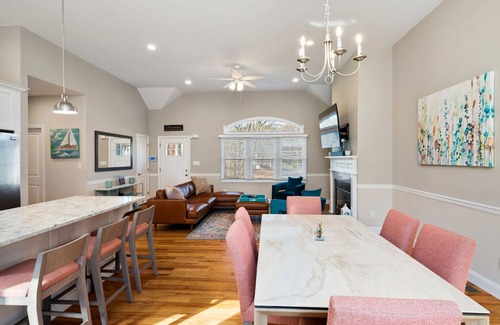 Greenport West House | Newly built ranch, beautifully landscaped with pool, large yard, patio,.