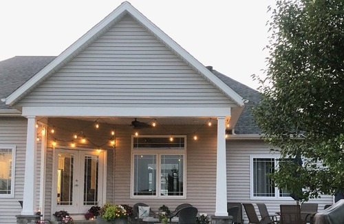 Elkhart House | Newly constructed home in Granger available year round, 15 minutes from N