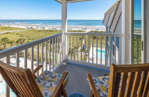 North Myrtle Beach Condo | Newly Remodeled Beachfront Condo in Cherry Grove Beach