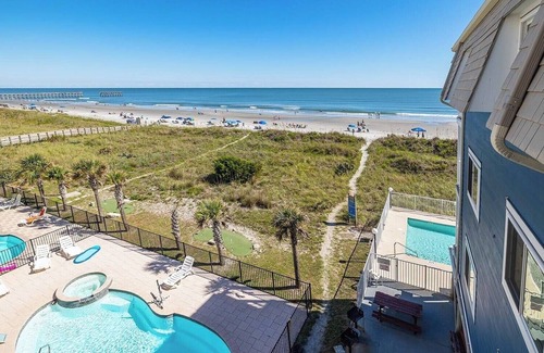 North Myrtle Beach Condo | Newly Remodeled Beachfront Condo in Cherry Grove Beach