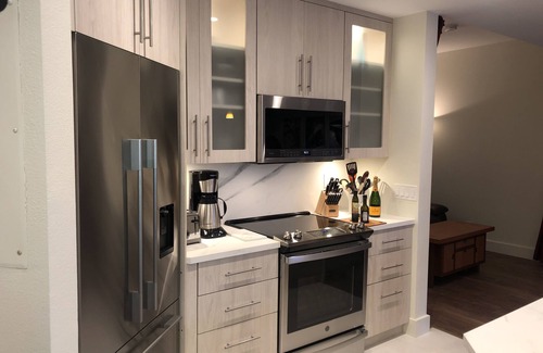 Olympic Valley Condo | Newly remodeled condo with the best views in the village