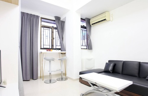 Causeway Bay Apartment | Newly renovated 12C With private Rooftop and Balcony