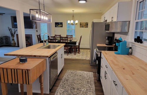 Chester House | Newly renovated, charming brick home set on 45 acres with pond and hiking trails