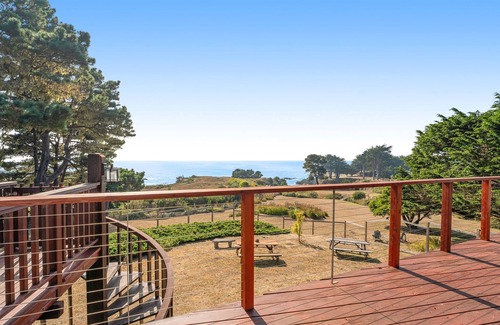Mendocino House | Newly-renovated, dog-friendly, oceanfront retreat with fireplace - near downtown