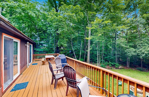 Birch Hill House | Newly Renovated House with Cozy Amenities, Outdoor Deck, Firepit