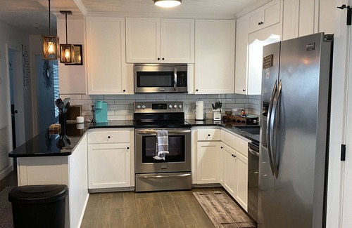 Lake Placid House | Newly Renovated Lake June home with spectacular sunsets, dock and private beach