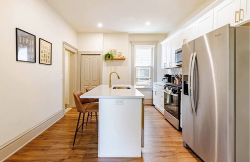Franklin Park House | Newly Renovated Large Home, Centrally Located & Parking Included! Pets Welcome!