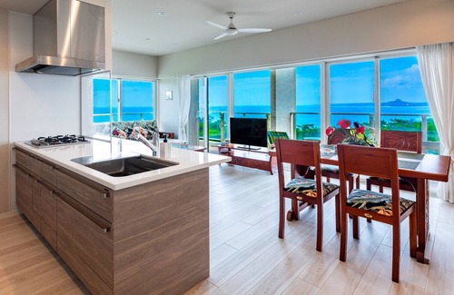 Motobu Apartment | Next to Churaumi Aquarium 270Paranoma Ocean View Hawaiian house - The Etel Indigo Headquarters 205 /Kunigami-gun Okinawa
