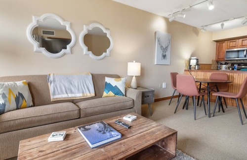 Snowshoe Apartment | Next to Ski Slopes WiFi In Village with a View