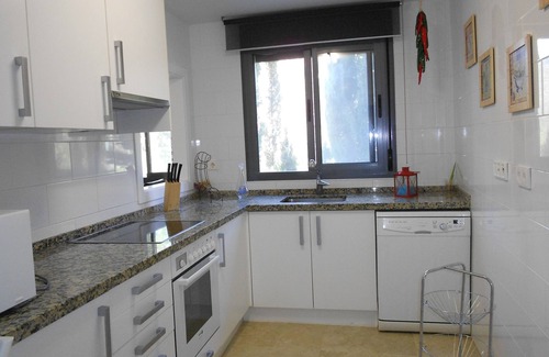 Manilva Apartment | Next to Sotogrande, Great apartment with private garden and sea views WIFI