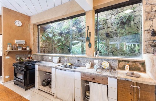 Ilhabela House | Next to the Atlantica Forest, with pool, 9 suites with terrace and sea view