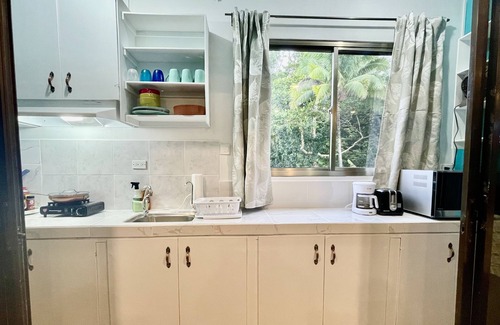 Koror Cabin | Ngermid Oasis - Large Studio With Kitchen & Scenic Views