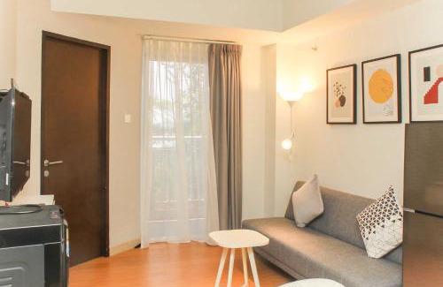 Cikarang Apartment | Nice and Elegant 1BR Apartment at Mustika Golf Residence By Travelio