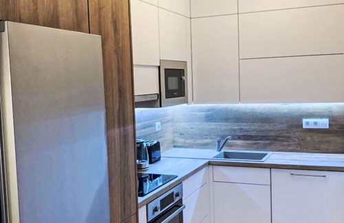 Janske Lazne Apartment | Nice apartment for 4 people with WIFI, TV, balcony and panoramic view