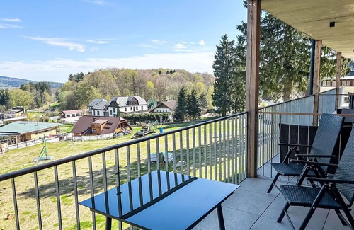Janske Lazne Apartment | Nice apartment for 4 people with WIFI, TV, balcony and panoramic view