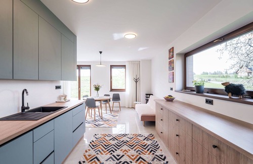 Cerny Dul Apartment | Nice apartment for 4 guests with WIFI, TV and terrace