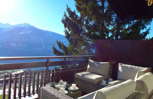 Chermignon Apartment | Nice apartment for 5 people with WIFI, TV and balcony