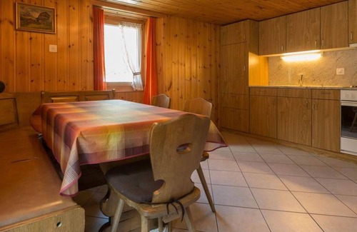 Saas Almagell Apartment | Nice apartment for 4 people with WIFI, TV and balcony