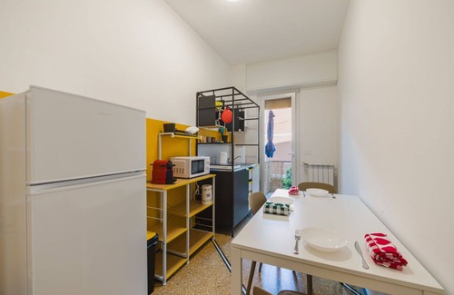 Rapallo Apartment | Nice apartment for 3 people with A/C, WIFI, TV and balcony