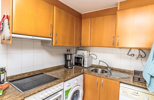 Peniscola Apartment | Nice apartment for 4 guests with A/C, pool, WIFI, TV, terrace and pets allowed