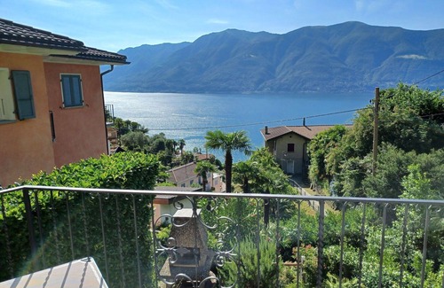 Ronco sopra Ascona Apartment | Nice apartment for 4 guests with TV, terrace and pets allowed