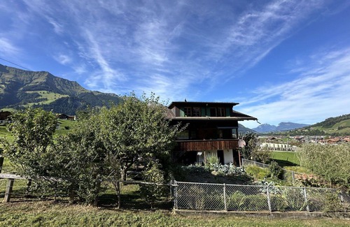 Frutigen Apartment | Nice apartment for 5 guests with TV and balcony