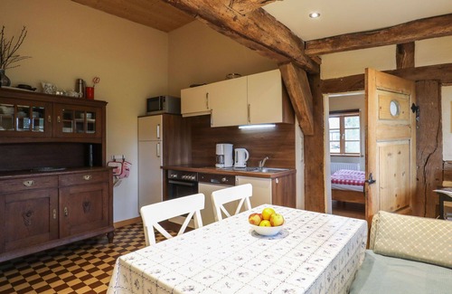 Sandbostel Apartment | Nice apartment for 2 guests with WIFI, TV, terrace and pets allowed
