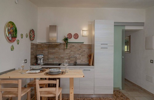 Eden Beach Villa | Nice apartment in villa for 3 guests with pool, WIFI, A/C, TV and patio