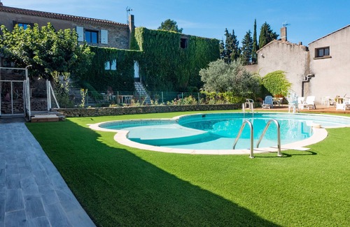 Montbrun-des-Corbieres Cottage | Nice confortable cottage with large pool with views in minervois
