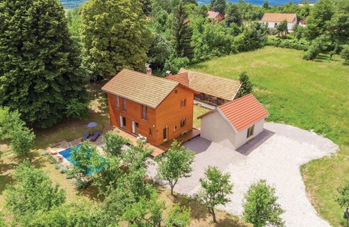 Municipality of Plaski House | Nice home in Plaski with sauna
