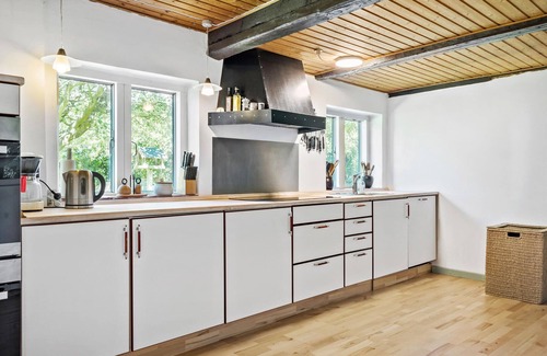 Tim House | Nice home in Tim with sauna