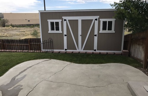 Rock Springs House | Nice, quiet townhouse with garage. Nicely landscaped and fenced in backyard.