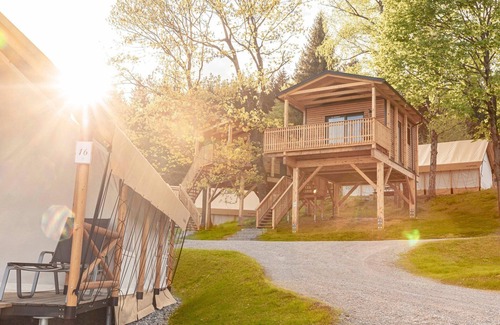 Kotschach-Mauthen House | Nice safari tent with airco