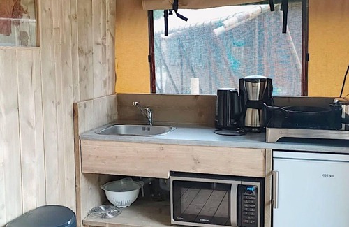 Municipality of Langedijk RV Rental | Nice Safari Tent Near Recreation Area