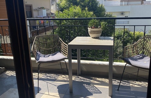 Thermi Condo | Nice, spacious, and bright apartment in Thermi, Thessaloniki with 2 balconys.