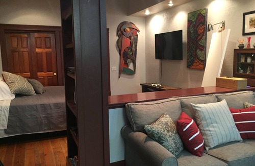 Eureka Springs Historic District Apartment | Night Owl 4N DOWNTOWN (optional paid parking upon request)